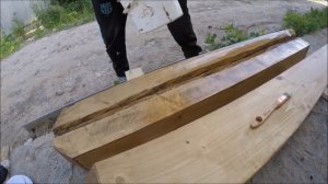 Лакирование деревянного бруса на 3 слоя лаком Tikkurila. Забор часть 33.