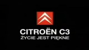 Reklama Citroen C3 ,C4 Impress 2007 Polska