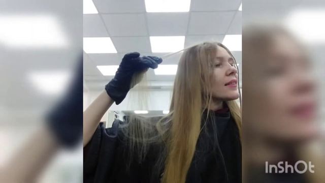 Эффект выгоревших волос самой себе ! смотреть онлайн