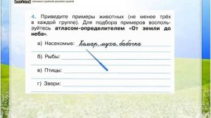 Задание 4 Какие бывают животные - Окружающий мир 2 класс (Плешаков А.А.) 1 часть