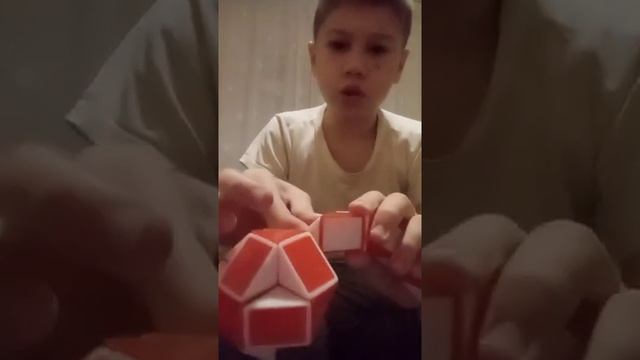 как собирать шар из змейки Рубика смотреть онлайн