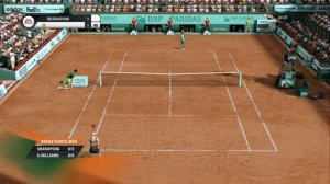 Maria Sharapova vs Serena Williams French Open Grand Slam Tennis 2 Two Xbox 360 Gameplay