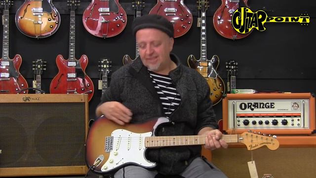 1972 Fender Stratocaster - 3t-Sunburst / GuitarPoint Maintal / Vintage Guitars смотреть онлайн