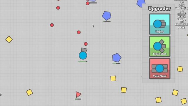 Diep.io Gameplay Tutorial + TOP Skins|Как играть и управлять в Дип ио Гайд