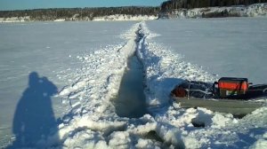 Стелс Капитан в наледи. Такое лучше объезжать.