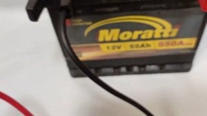 Тест акб Moratti 55 Ач