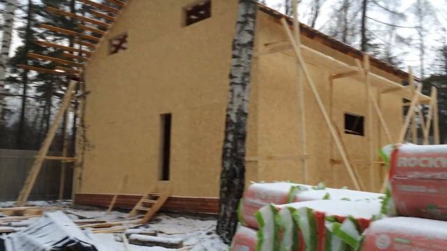 Утепление каркасного дома смотреть онлайн