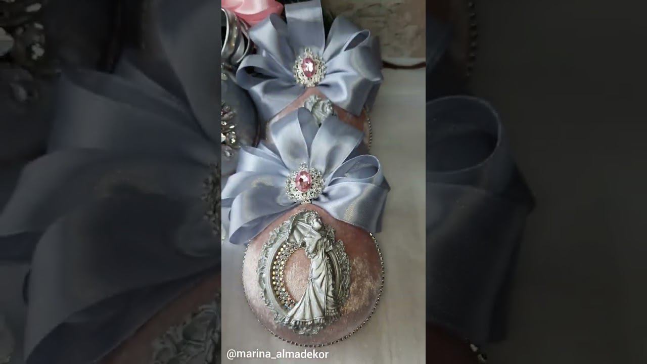 Елочный набор шаров "Матильда" 23 новогодние игрушки Набор в наличии. смотреть онлайн