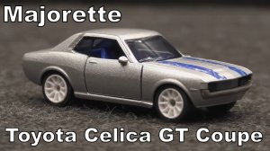 Toyota Celica GT Coupe / Majorette / Масштаб 1:56 коллекционная / Масштабная модель автомобиля