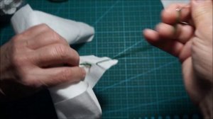 Шов вперёд иголка и назад иголка. Учимся шить