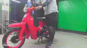 Мотоцикл minibike дорожный Honda Little Cub рама AA01 байк скуретта багажник гв 2011 пробег 1 621 км