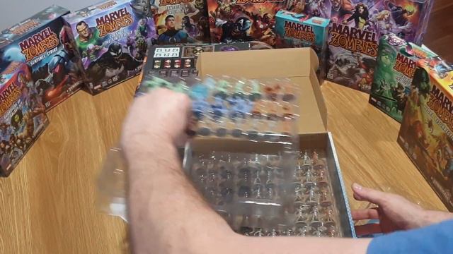Marvel Zombies Devourer Pledge - Unboxing: X-Men Resistance смотреть онлайн