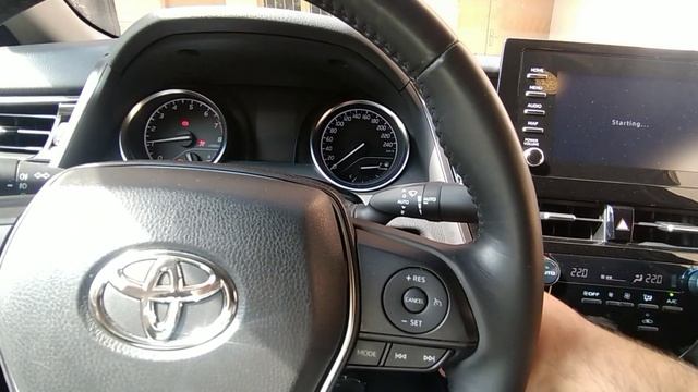 Тойота Камри xv70, как поставить дворники в вертикальное положение. смотреть онлайн