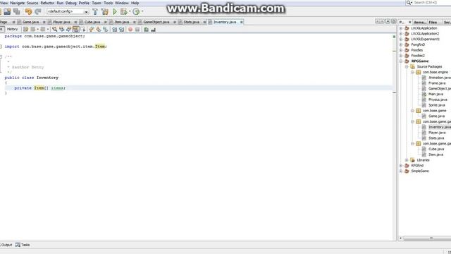 Java 2D OpenGL RPG Tutorial 4: Inventory смотреть онлайн