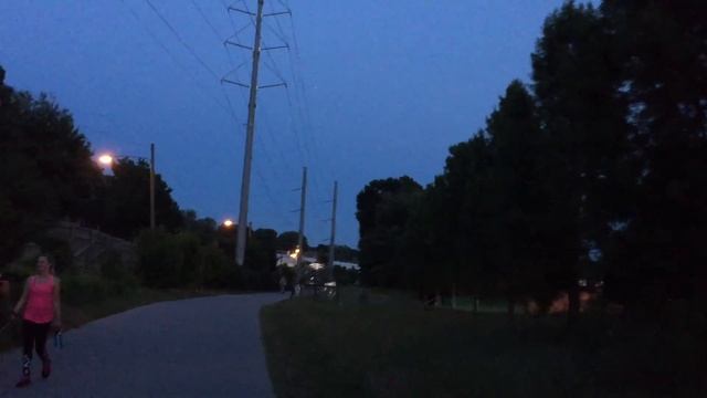 Вечерний Мидтаун Атланта, город - сад победившего лофта смотреть онлайн