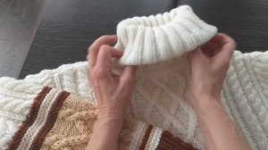 Свитер мужской  с косами и ромбами. Вяжем вместе. ВСТУПЛЕНИЕ.
