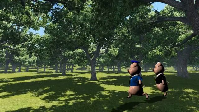 The Three Little Pigs 3D Animation Film смотреть онлайн