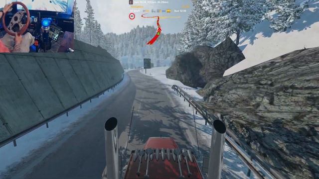 Ruda Freightliner Classic XL Going to Milan through the mountains! - ETS2 / PNG WE / Logitech G923 смотреть онлайн