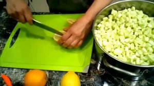 Варенье из кабачков с лимоном и апельсином. Варенье из кабачков на зиму
