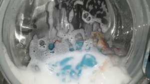 Стирка полотенец / Hotpoint-Ariston / Светлые ткани 60,1000, доп.полоскание,деликатная