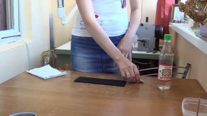 Как снять меловые линии с готового изделия