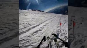 Спуск с эльбруса на лыжах