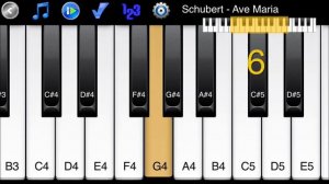 Schubert - Ave Maria - How to Play Piano Melody