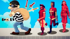 THIEF vs EVERY UNIT | TABS - Totally Accurate Battle Simulator