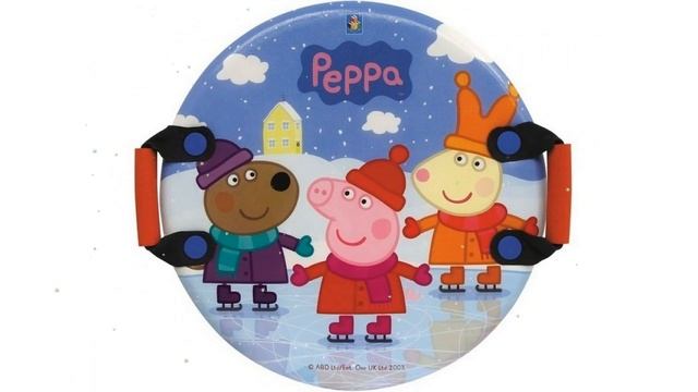 Ледянка Peppa круглая с ручками, 54х2см (1Toy) обзор Т57001 бренд 1Toy производитель 1Toy (Китай) смотреть онлайн