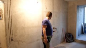 Электромонтаж в квартире. Разведение проводки по потолку без гофры. Сборка электрощита