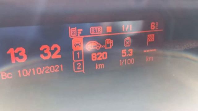 Результат замера расхода 95 бензина на 100 км, Peugeot 408, АКПП смотреть онлайн