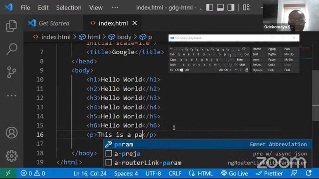 Day 1: Live Coding Session: Build and style a website from Scratch смотреть онлайн