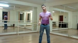 Урок клубного танца для мужчин. Кач + плечи