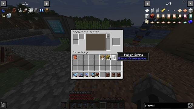 Minecolonies mod: how to craft Shingles and framed paper [Fast Tutorial ...