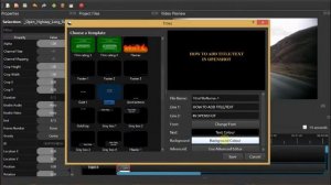 How To Add Text / Title in Openshot Free Video Editor