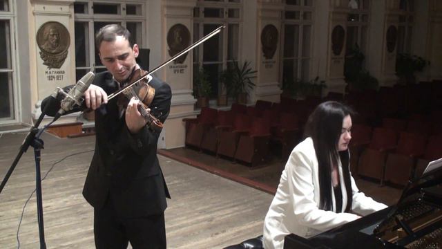 Paganini cantabile ( Georgiy Sokolov violin , Anastasia Melnik fortepiano смотреть онлайн