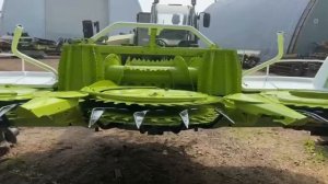 Кукурузная жатка RU-450 xtra после ремонта готова к отправке клиенту!