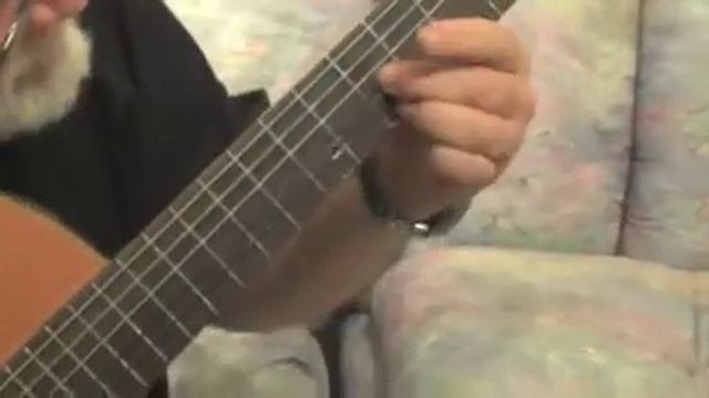 Warren S. Reid, A Jerry Garcia Lookalike, Improvises Flamenco Fun Pt. 1