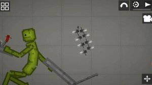 как сделать человека бензопилу в Melon Playground часть 2