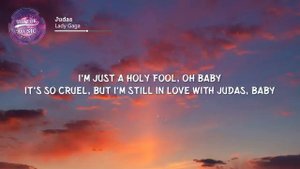 Lady Gaga - Judas (Slowed TikTok)(Lyrics) You can build a house or sink a dead body [cat noir] (360p