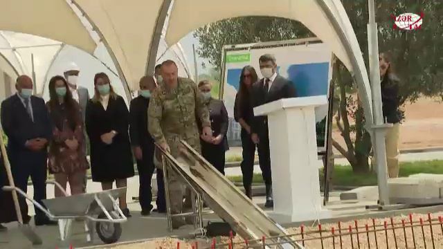 Президент Ильхам Алиев и первая леди Мехрибан Алиева посетили Джебраильский и Зангиланский районы