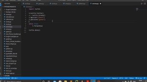 Turtle Python drawing | Turtle Python graphics Create #Corona Design using Python turtle in Vs Code