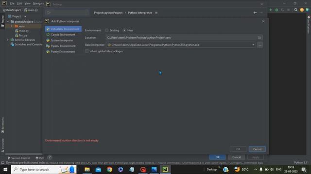 How to Select Python Interpreter in Pycharm смотреть онлайн