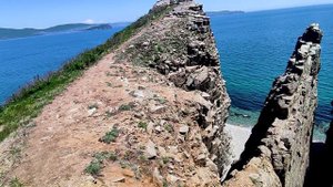 Экологическая тропа на мыс Проходной, остров Попова, Приморский край.