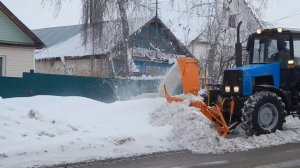 Снегоуборочное оборудование быстросъемное Агромаш 85ТК, МТЗ 82 и 1221