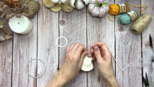 Подсолнух как в Pinterest ?МК Подсолнух ? Скрапбукинг осенний декор/ Цветы из ткани