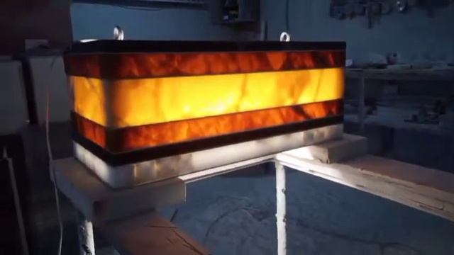 Люстра из мрамора; светильник из оникса; подвесная люстра из камня оникса в беседку на заказ смотреть онлайн