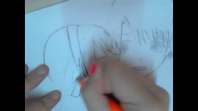 Как нарисовать аниме поцелуй