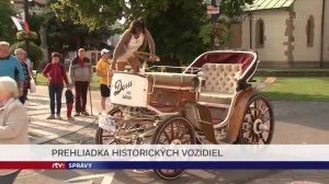 Prehliadka historických vozidiel | Slovensko | 22.8.2019