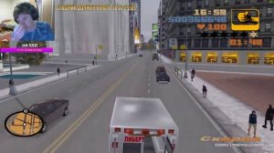 РЕАКТИВНЫЙ GTAШНИК ЖЕСТКО БОМБИТ В ГТА 3! НАРЕЗКА